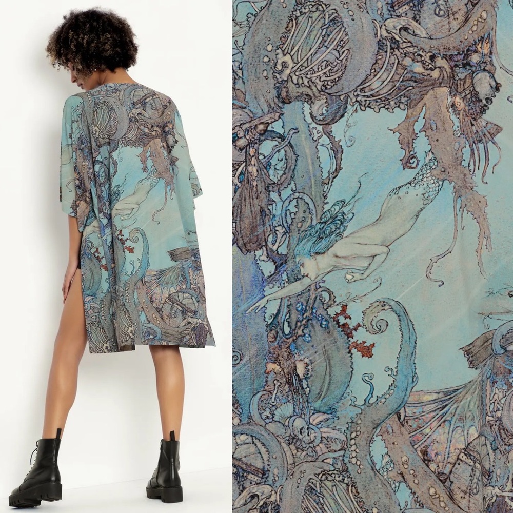 BlackMilk Sea Witch Robe-Limited, NWOT Large✨ Made at BMHQ in Australia